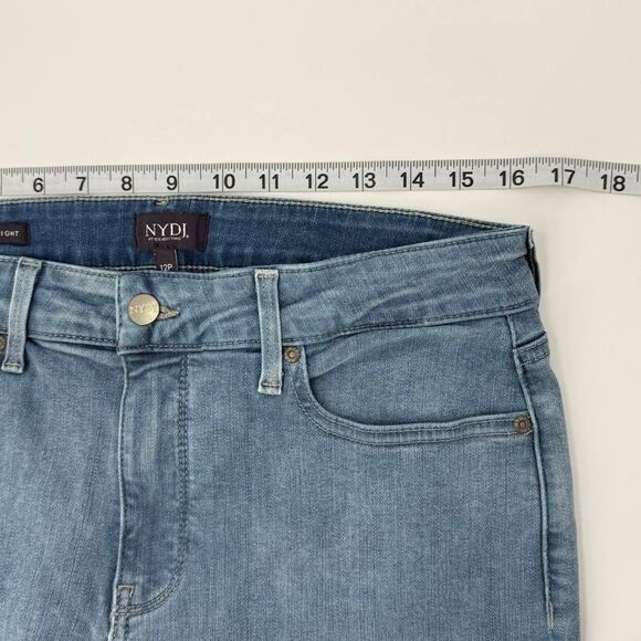 NYDJ Women's Marilyn Straight Jeans Size 12 Petite - Picture 3 of 8